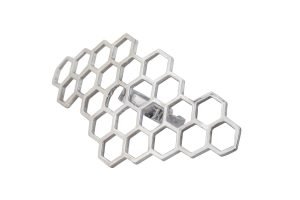 Anillo Big Panal Plata