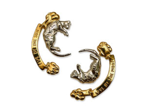 GATITOS CÓSMICOS (Dos pares de aretes)